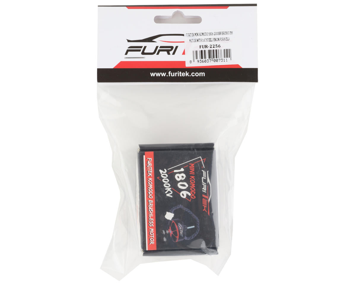 FURITEK FUR-2256 Mini Komodo 1806-2000kV Brushless Motor (SCX24)