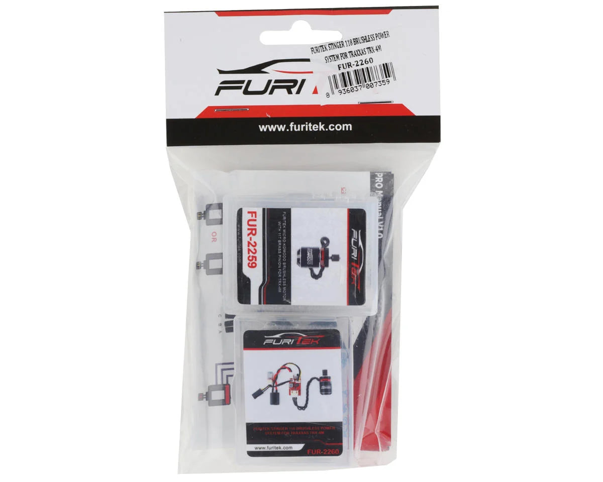FURITEK FUR-2260 Stinger 118 Brushless System for Traxxas TRX-4M TRX4M
