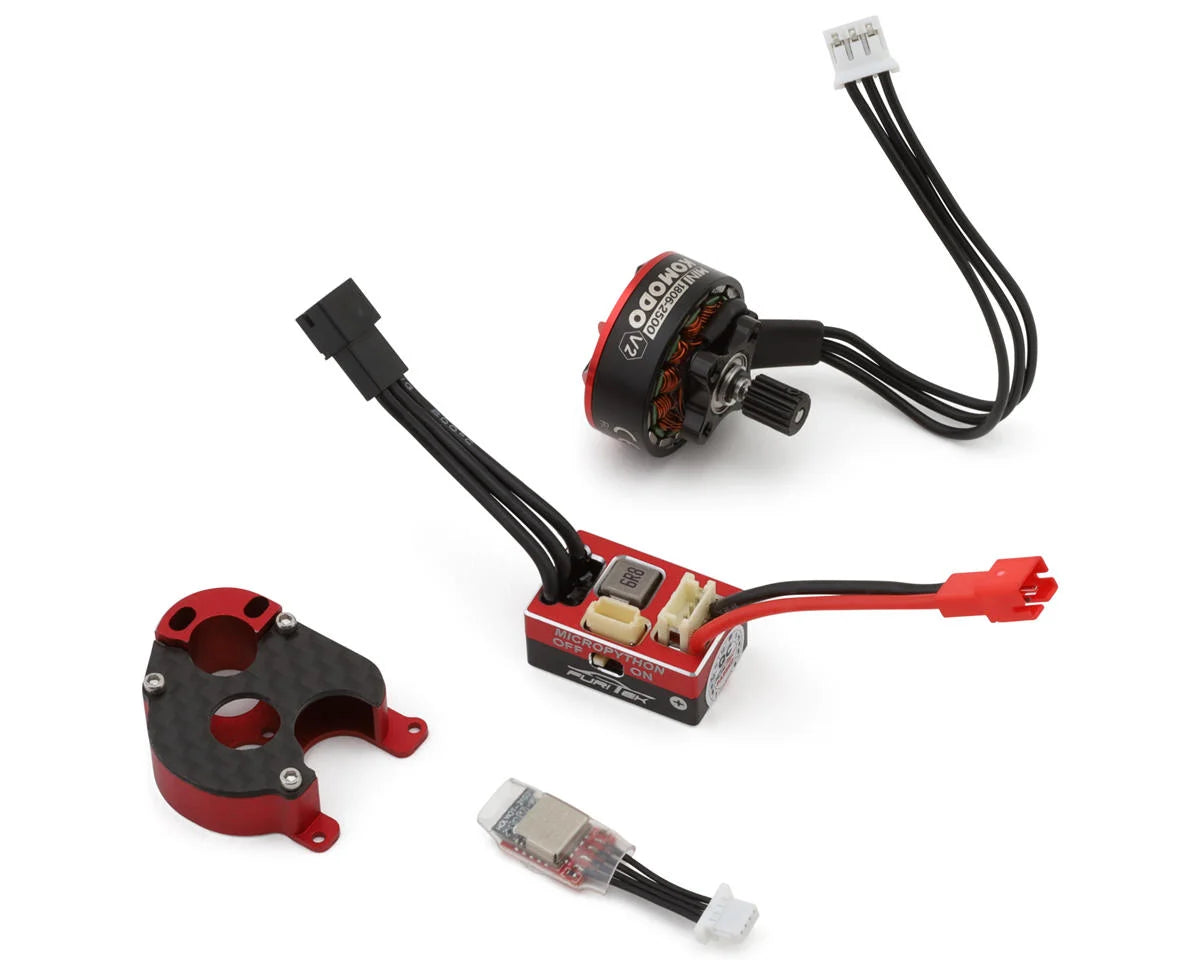 FURITEK FUR-2632 MicroSilk 2025 Brushless Power System Combo for Axial® SCX24®
