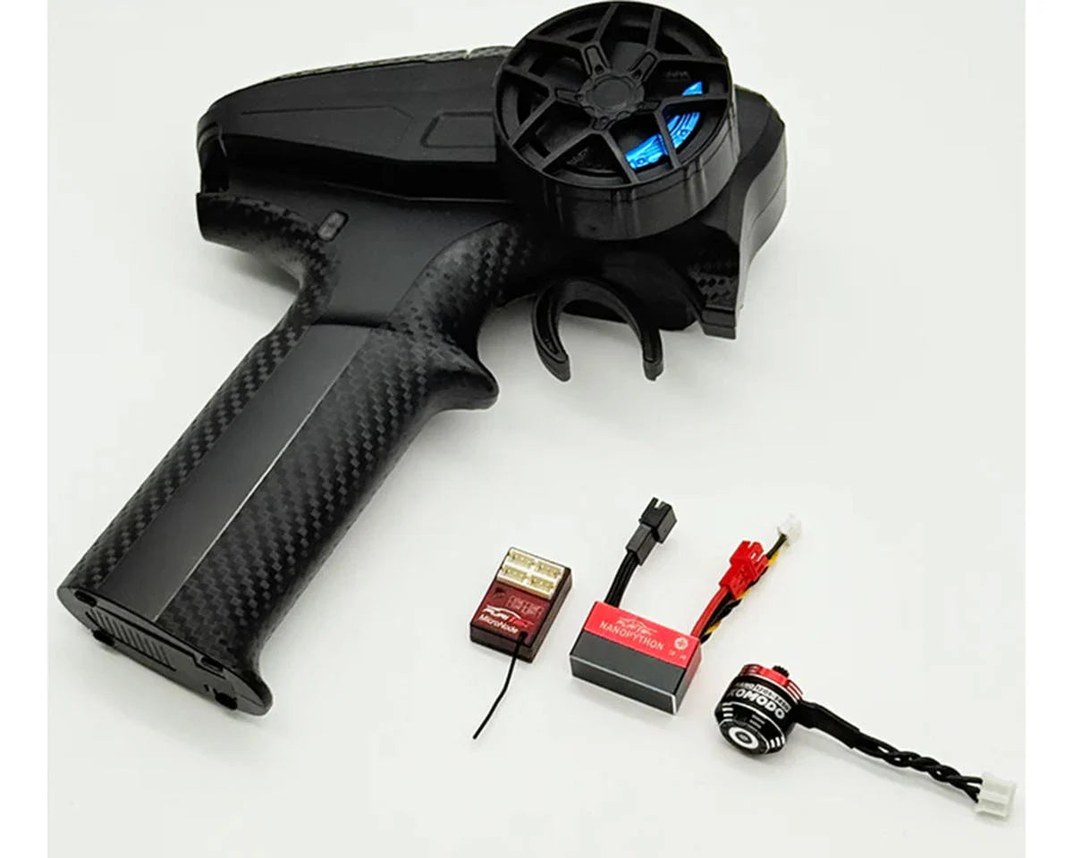 FURITEK FUR-2739 Axial SCX30 NanoModo 2026 Complete Brushless Control System w/Nano Komodo Motor & Gripor V2 Transmitter