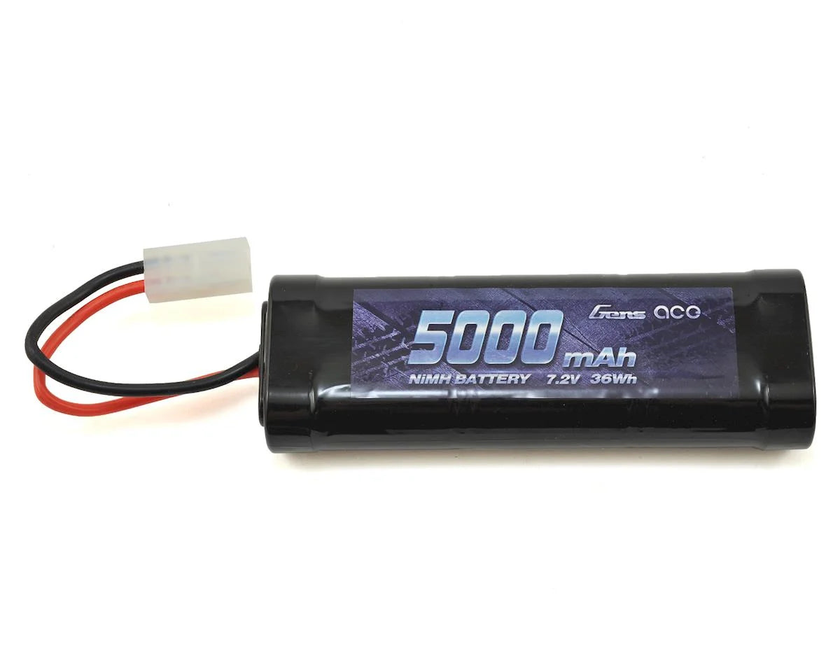 GENS ACE GEANM50006ST Gens Ace 5000mAh 7.2V Ni-MH Battery With Tamiya Plug