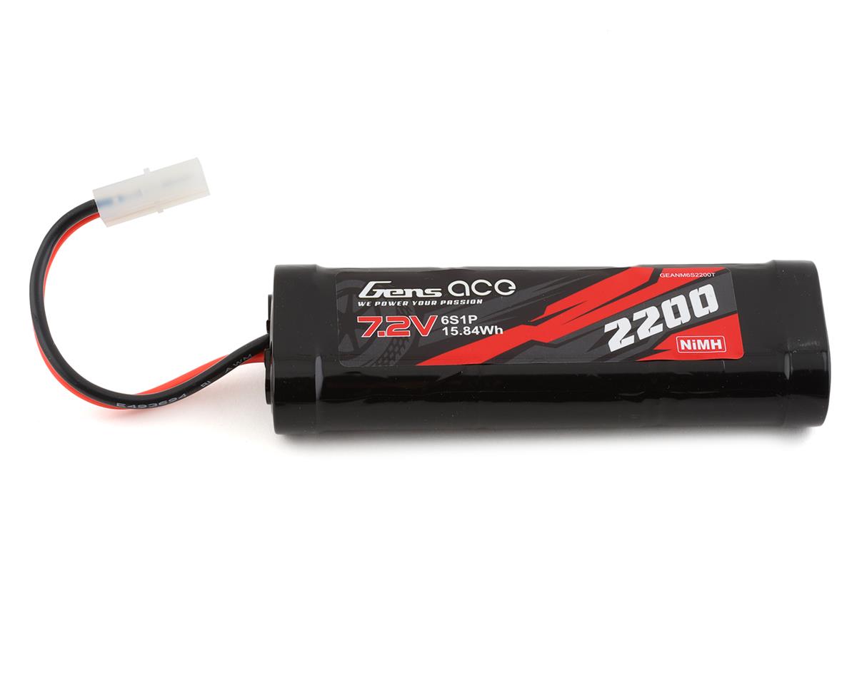 GENS ACE GEANM6S2200T 6-Cell 7.2V NiMh Battery w/Tamiya Connector (2200mAh)
