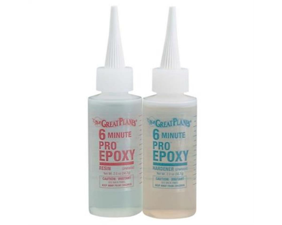 GREAT PLANES GPMR6042 Pro Epoxy 6-Minute Formula 4 oz