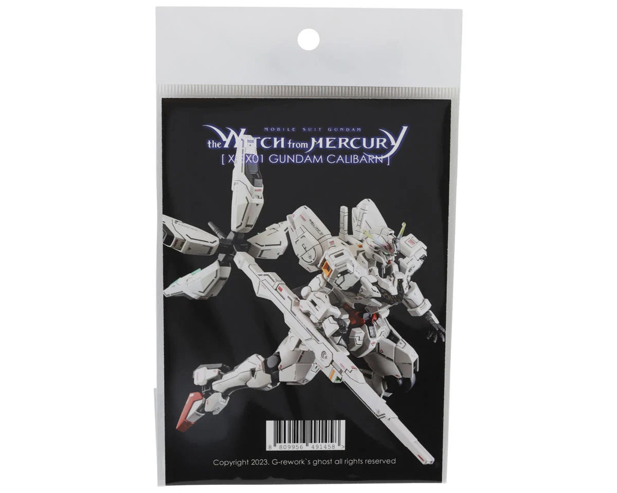 GUNPRIMER GPTCD-H-WM26 HG WFM Calibarn Gundam Waterslide Decal Sheets (2)