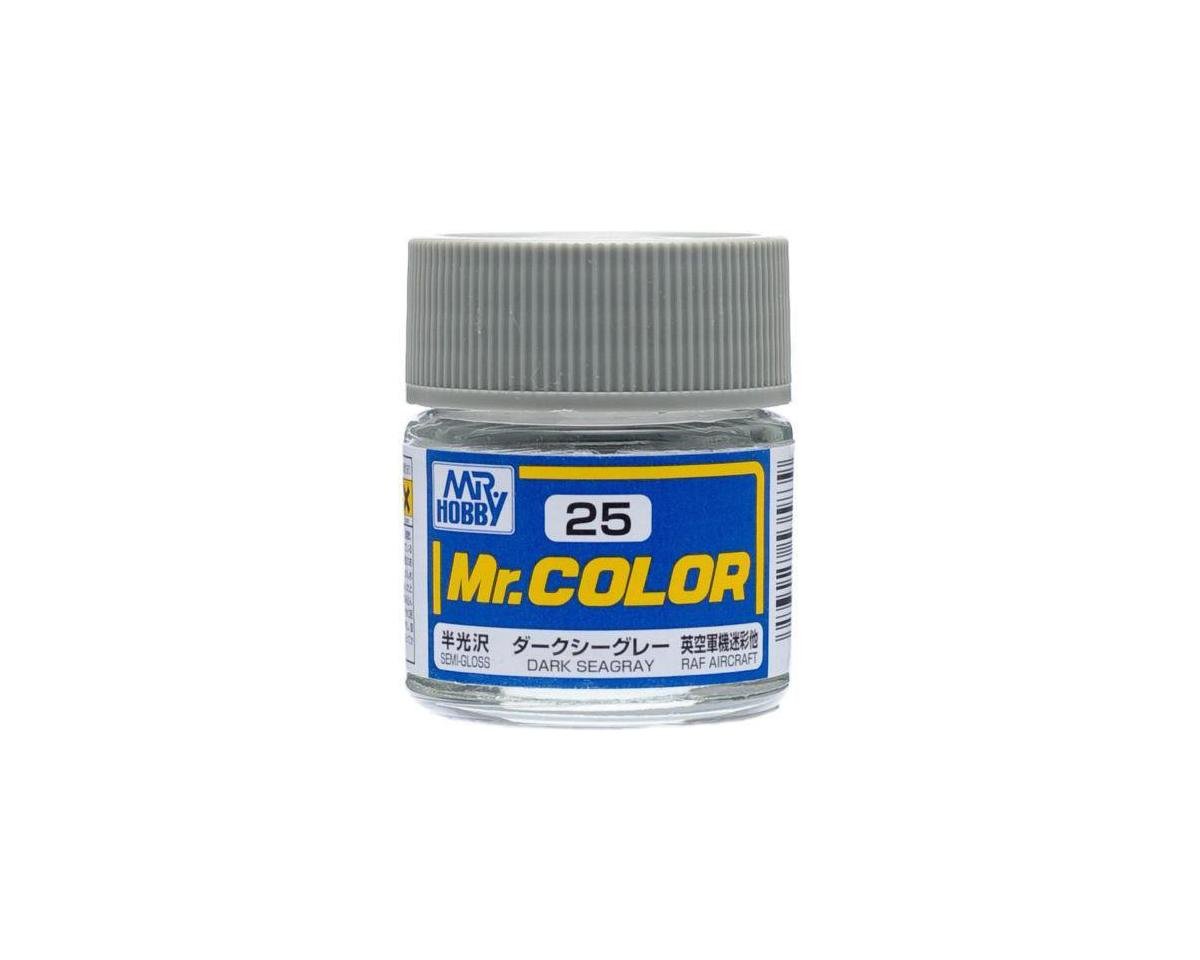 GSI CREOS C025 Mr. Hobby C25 Semi-Gloss Dark Seagray Acrylic Hobby Paint ( 10ml)