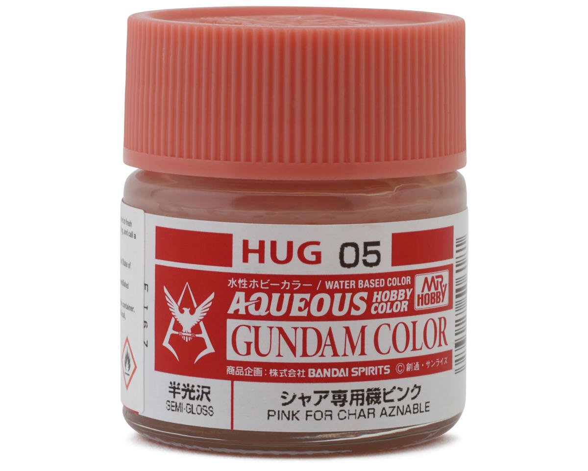 GSI CREOS HUG05 Mr. Hobby "Aqueous Gundam Color" Acrylic paint (Char Aznable Gundam Pink) (10ml)