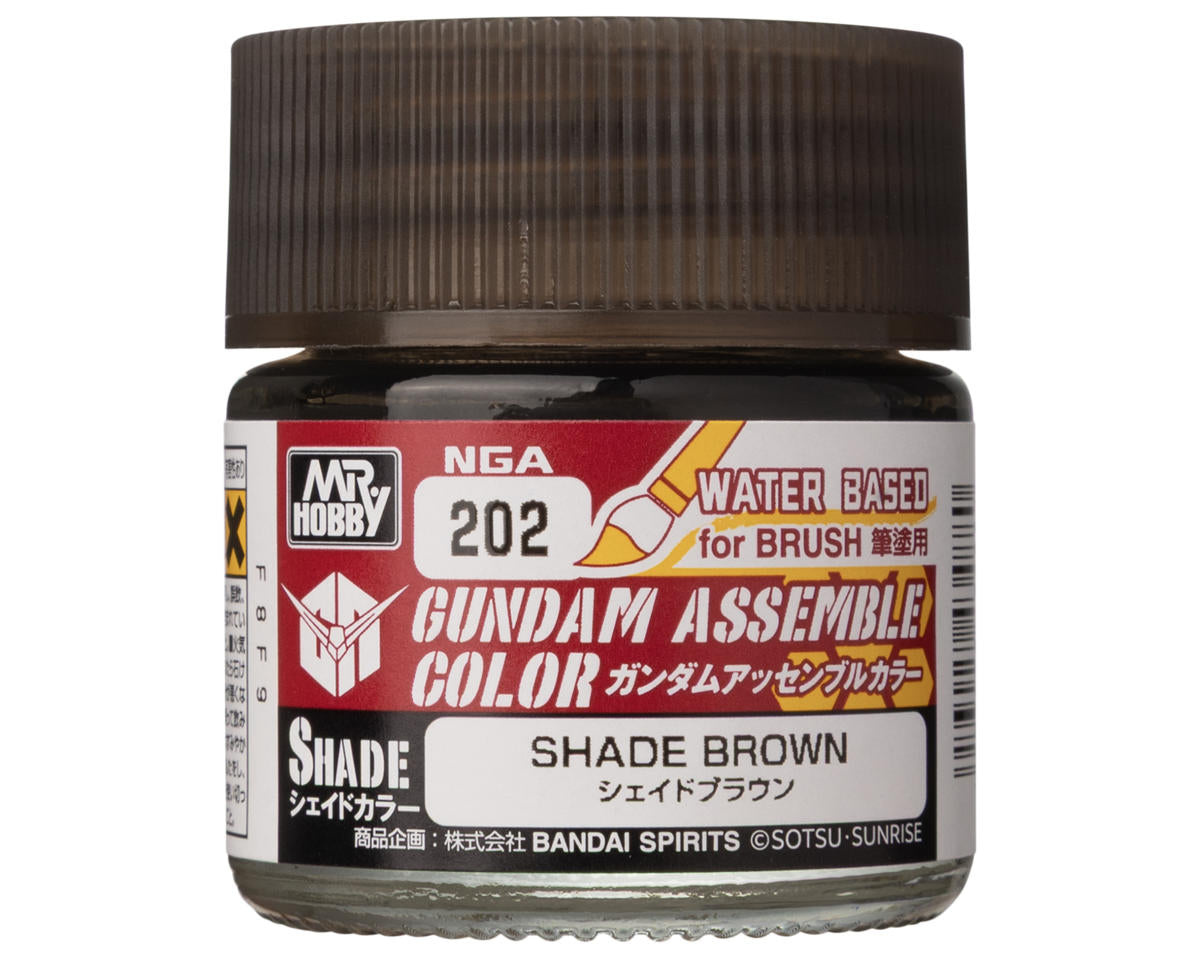 GSI CREOS NGA202 Mr. Hobby Gundam Assemble Color Shade Acrylic Paint (Shade Brown)