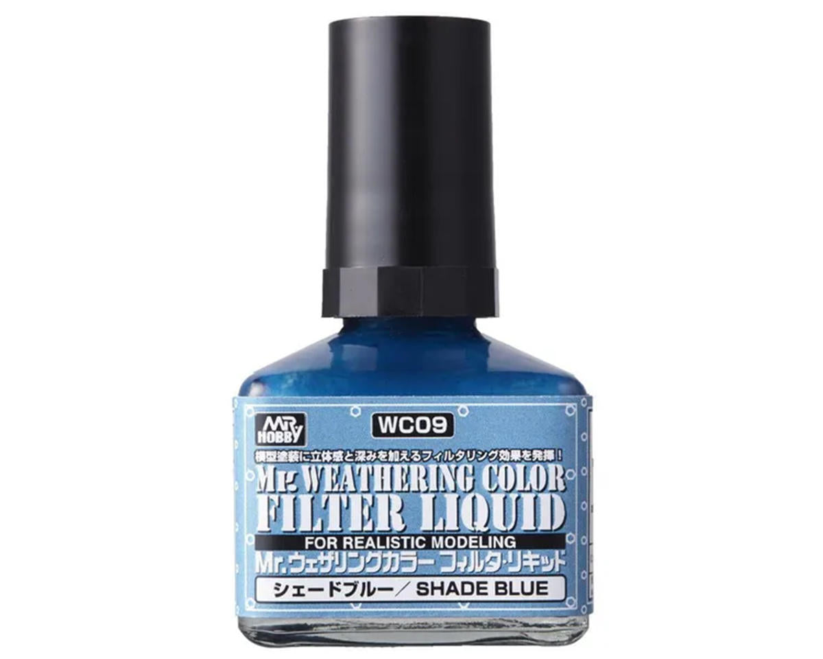 GSI CREOS WC09 Mr. Hobby WC09 Mr. Weathering Color Filter Liquid Blue Gray