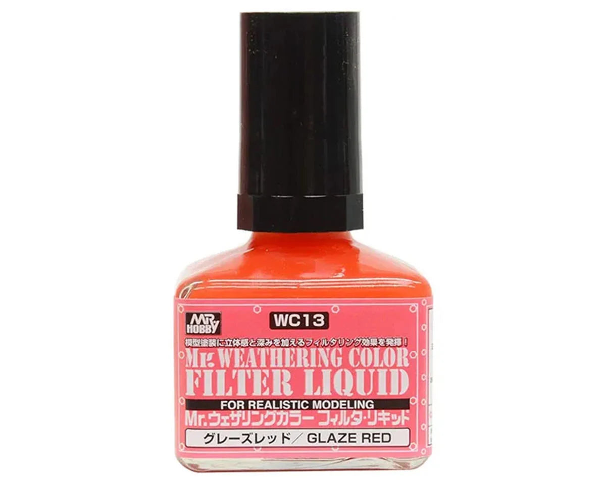 GSI CREOS WC13 Mr. Hobby WC13 Mr. Weathering Color Filter Liquid Red