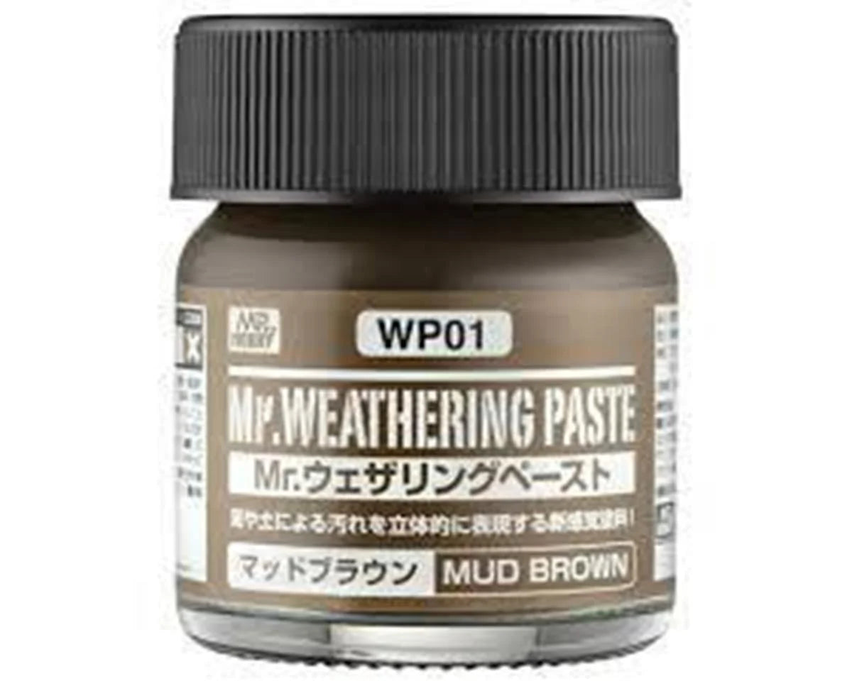 GSI CREOS WP01 Mr. Hobby WP01 Mr. Hobby Weathering Paste (Mud Brown)