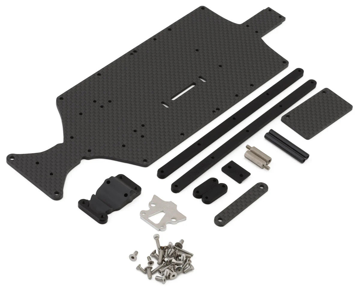 HackFab HFB01008 Losi Mini-B Carbon Fiber Sprint Car Chassis Conversion Kit