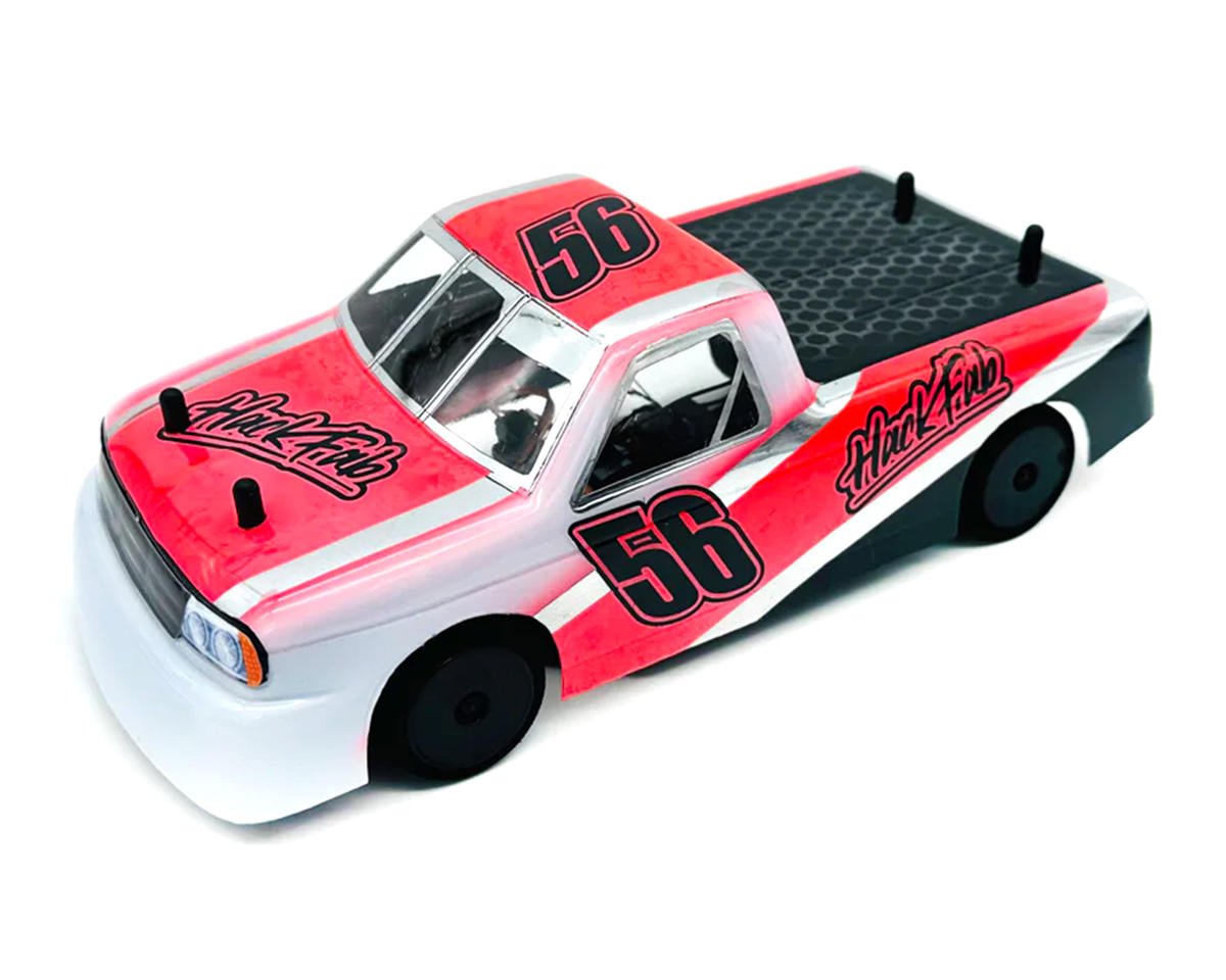 HackFab HFB20256 Losi Micro-B 1/18 Super Truck Body (Clear) (150mm WB) (Oval/Omni Conversions)