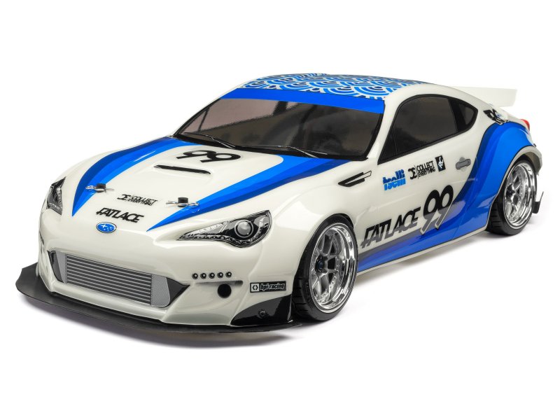 HPI 115332 Fatlace Subaru BRZ Body, 200mm, Clear