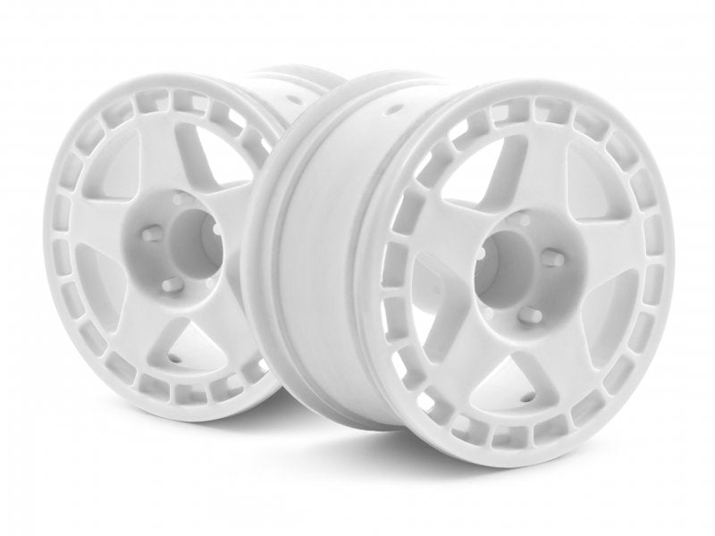 HPI 160207 Fifteen52 Turbomac 31mm 12mm Offset, White, (2pcs)