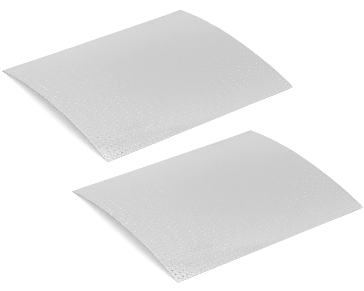 HOT RACING ACC1808TP Aluminum Scale Diamond Plate Sheet (Silver) (2) (0.5mm)