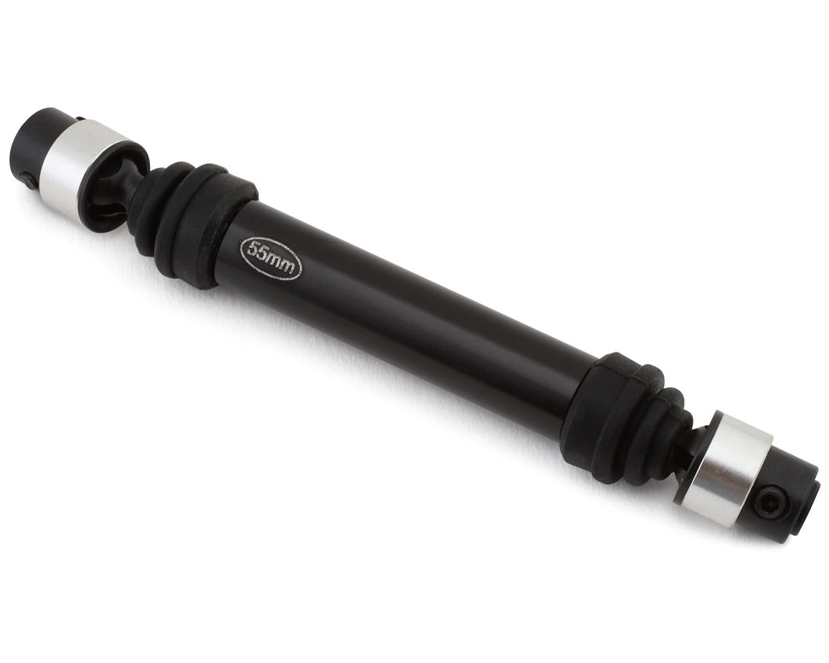 HOT RACING CVD110T25 Light Weight Metal CV Splined Drive Shaft (1) (Rear) (SCX10/Wraith/TRX-4/Gen8) (110-135mm)