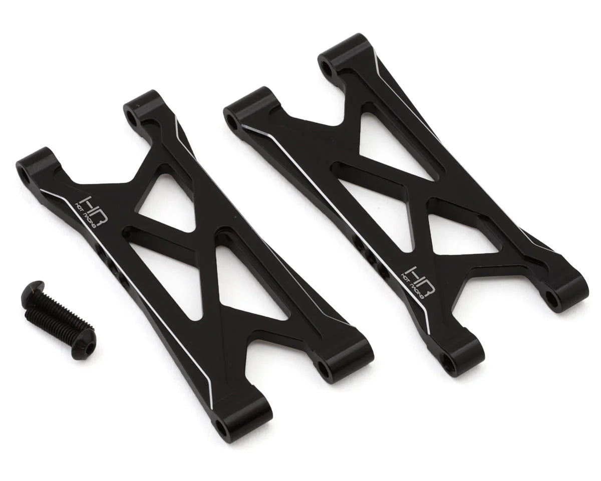 HOT RACING GRM56N01 Arrma Mojave Grom Aluminum Rear Lower Arm Set (Black) (2)