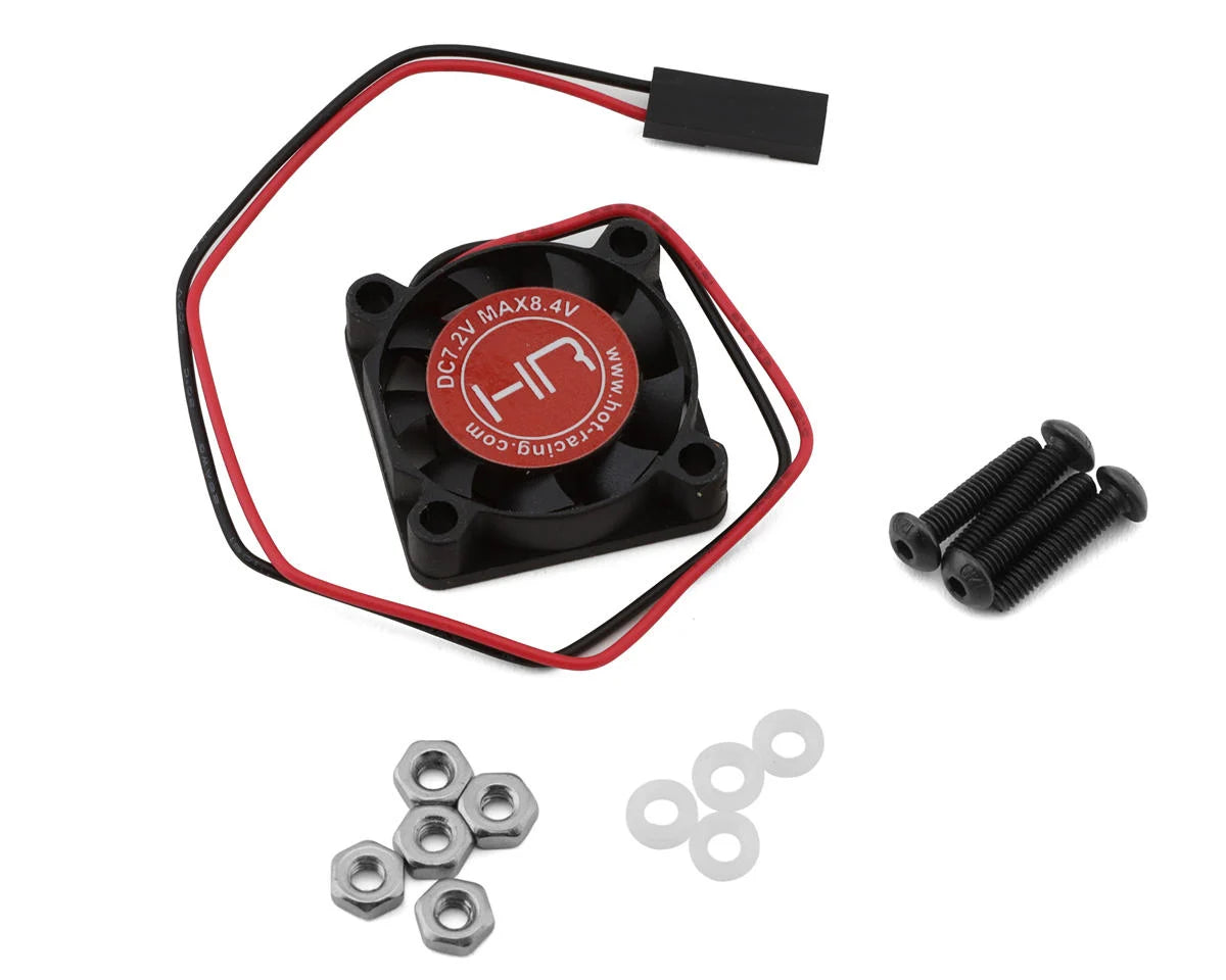 HOT RACING MH252F  25x25mm High Voltage Cooling Fan w/JR Plug