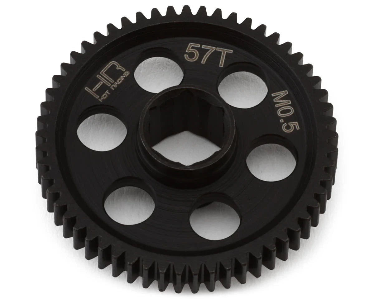 HOT RACING SGRM57M5 Arrma Grom Mod 0.5 Steel Speed Run Spur Gear (57T)