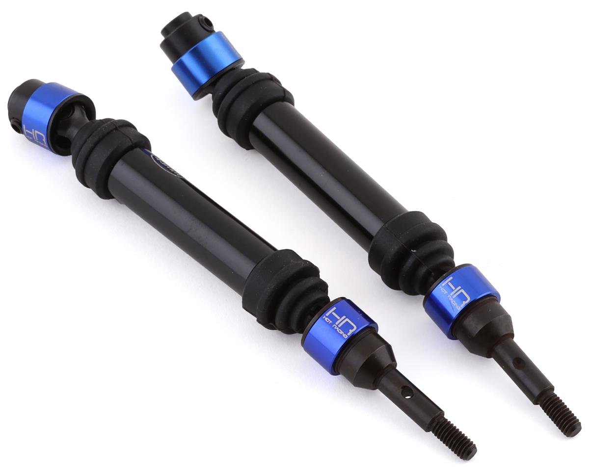 HOT RACING SLF288RCF Front Light Weight Metal CV Splined Drive Shaft for Traxxas Slash 4x4