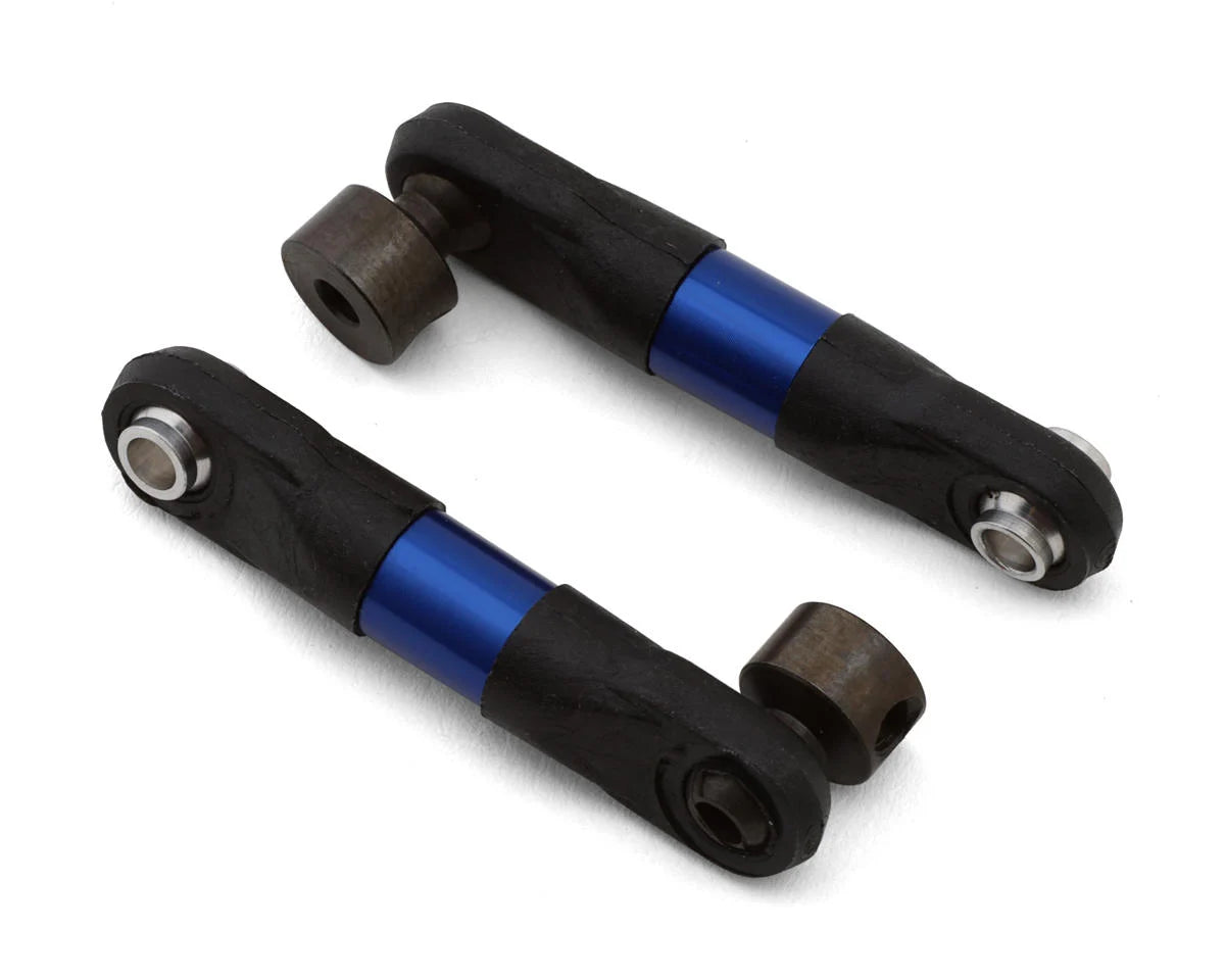 HOT RACING TE311PR Sway Bar Push Rod for Traxxas Slash (Blue) (2)