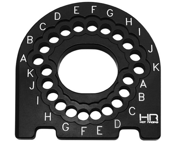 HOT RACING TRF1801 Aluminum Motor Mount, 4-Tec 2.0