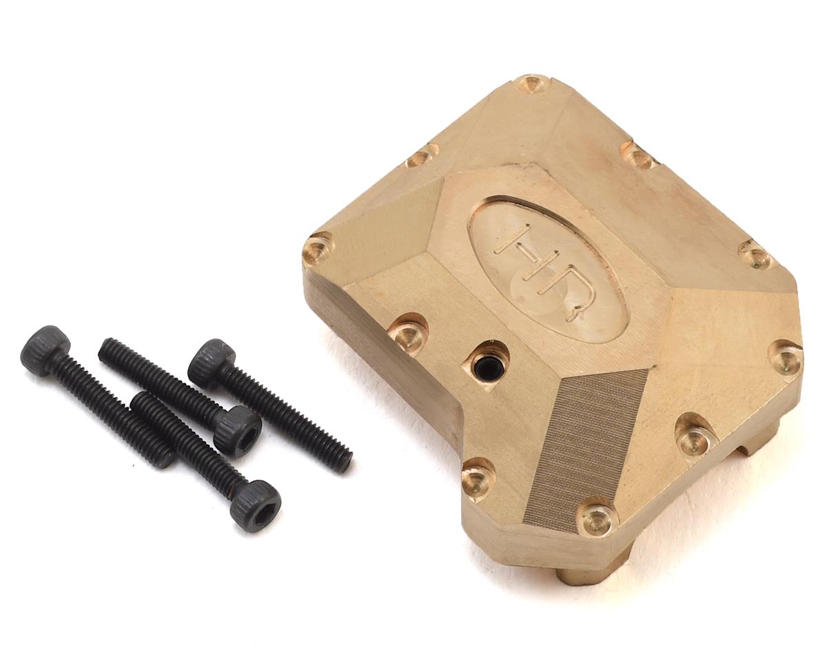 HOT RACING TRXF12CH01 Brass Heavy Metal Axle Diff Cover for Traxxas TRX-4