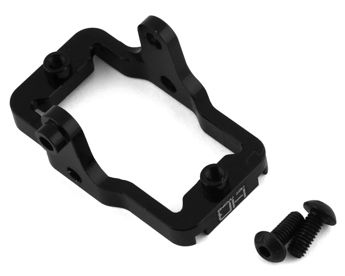 HOT RACING TRXM2401 Aluminum Servo Mount for Traxxas TRX-4M (Black)