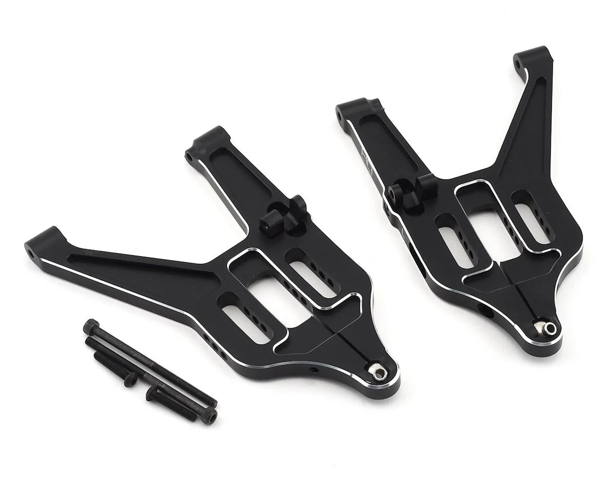 HOT RACING TUDR55M01 Aluminum Front Lower Arms for Traxxas UDR (Black)