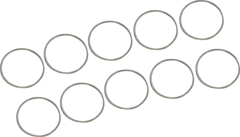 HOT RACING W10X 10mm Axle Shim .02x10x11mm, 10pcs