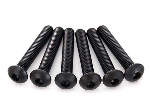 TRAXXAS 2597 Button-Head Machine Screws 4x22 mm (6)