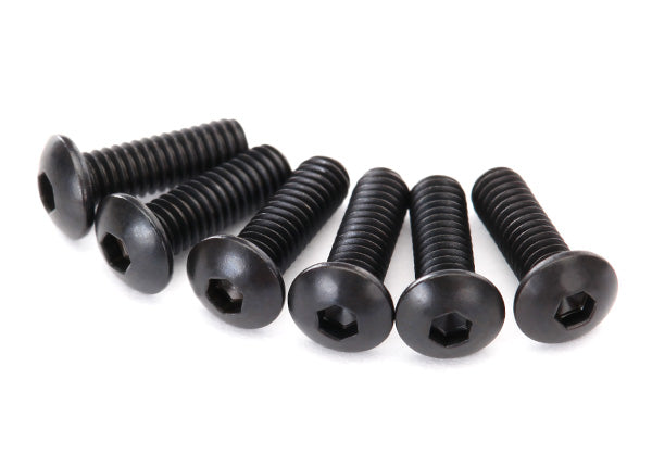 TRAXXAS 2617 Button-Head Machine Screws 2.5x8 mm (6)