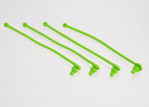 TRAXXAS 5753 Body clip retainer, green (4)