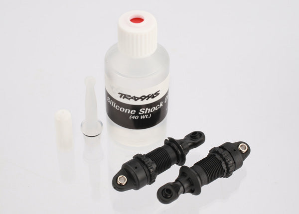 TRAXXAS 7061  Shocks, GTR composite, 1/16 E-Revo/Slash (assembled, without springs) (2)