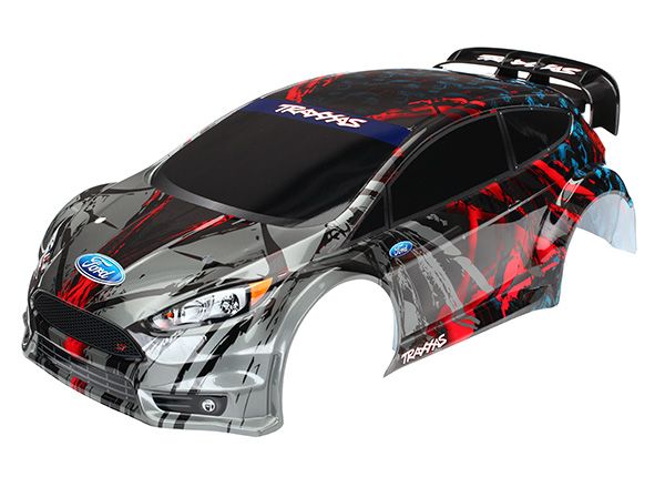 TRAXXAS 7416 Body, Ford Fiesta® ST Rally (painted, decals applied)