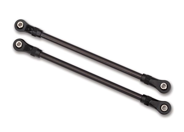 TRAXXAS 8145 Suspension links, rear lower (2) (5x115mm, steel) (assembled with hollow balls) (for use with #8140 TRX-4® Long Arm Lift Kit)