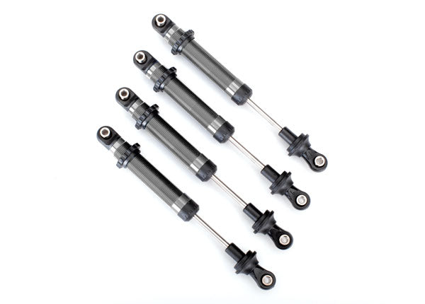 TRAXXAS 8160 Long Silver Aluminum GTS Shocks (4)