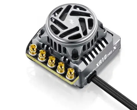 HOBBYWING 30112620 XERUN XR10 Pro G3X Stock Spec 1/10 160A Sensored Brushless ESC (Titanium Grey)