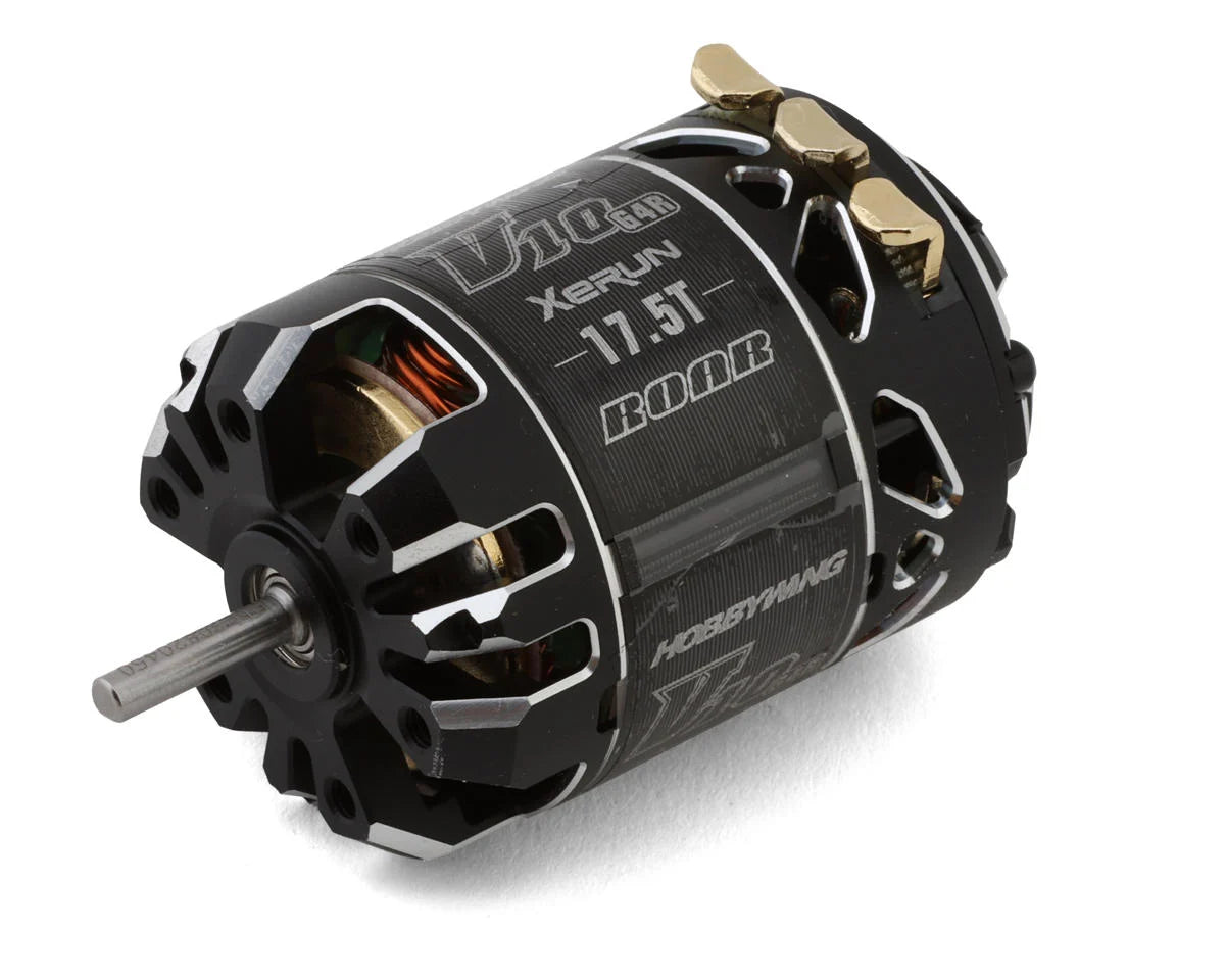 HOBBYWING 30401745 Xerun V10 G4R Competition Stock Brushless Motor (17.5T) (ROAR)