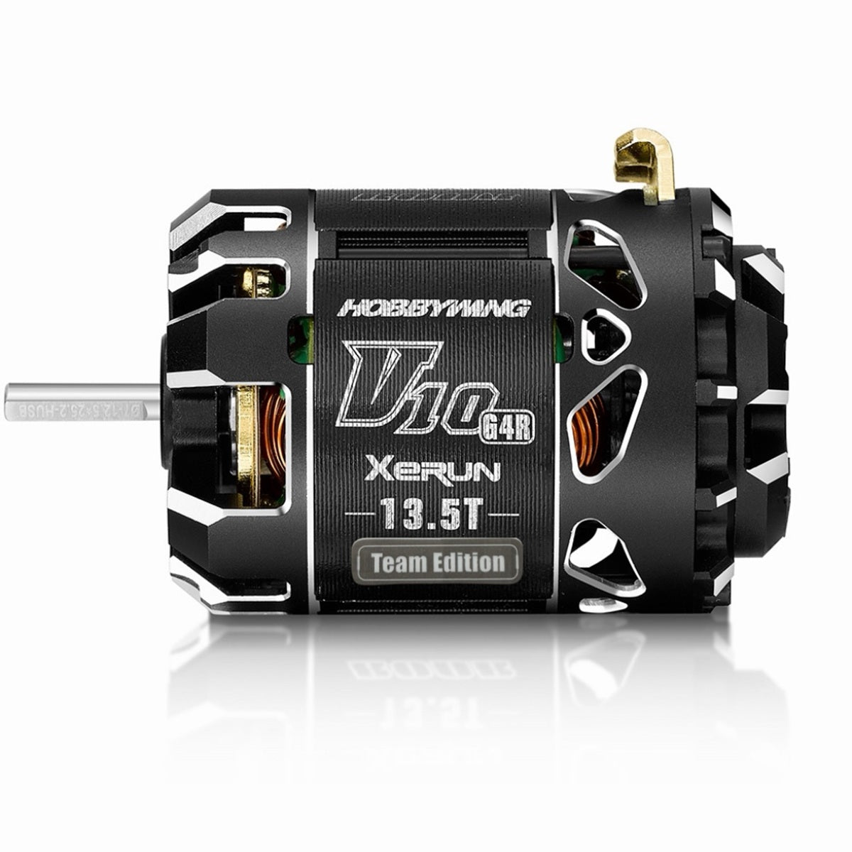 HOBBYWING 30401863 Xerun V10 G4R 13.5T Motor, Team Edition
