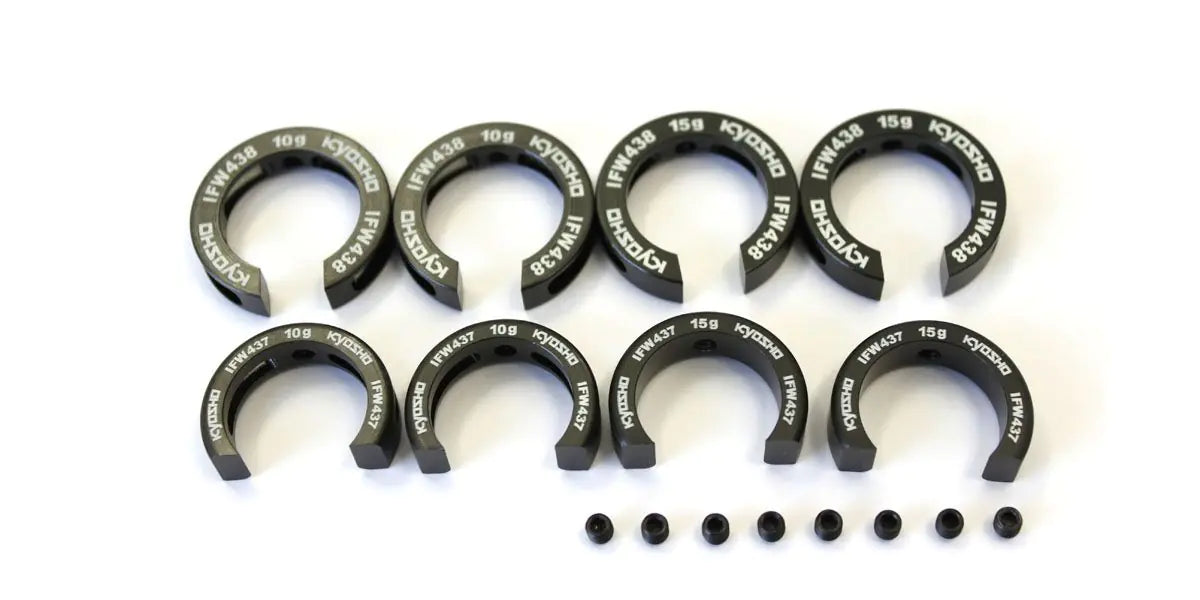 KYOSHO IFW439 F-Knuckle & R-Hub Setting Weight Set (MP9)