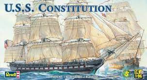 REVELL 85-0398 1/96 USS Constitution