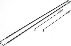 PARKZONE PKZ4122 Pushrod & Clevis Set: 3D