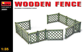 MINICRAFT 35551 1/35 Wooden Fence