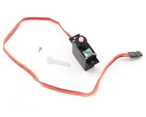 PARKZONE PKZ1061 Mini Servo (3W) w/Arms, Long Lead