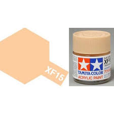 TAMIYA 81315 XF-15 Acrylic XF15 Flat Flesh 3/4 oz