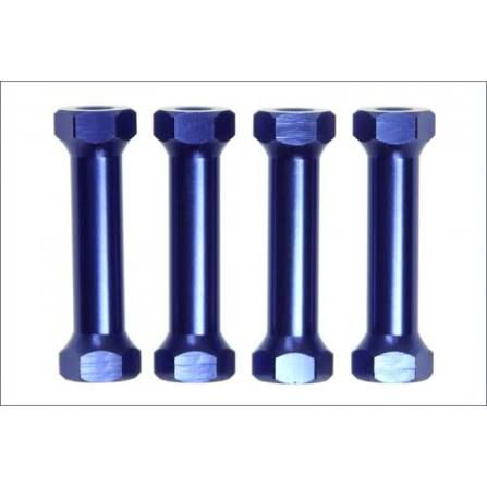 KYOSHO IFW309 Radio Tray Post Set (Blue/4pcs)