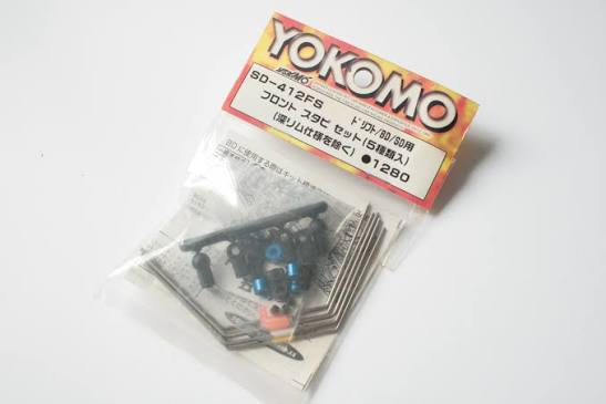 YOKOMO SD-412FS Front Roll Bar Stabilizer Set