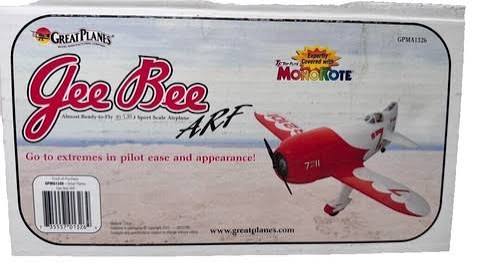 GREAT PLANES GPMA1326 Gee Bee ARF .75-1.20