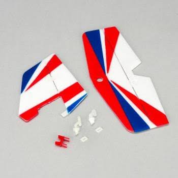 PARKZONE PKZU1425 Complete Tail w/Accessories UM Pole Cat